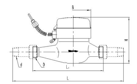 Photoelectric Water Meter